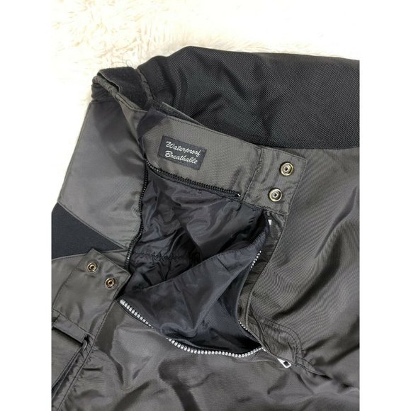 Cafe Racer Men's Size 36 Waterproof Breathable Motorcycle Pants Black Padded T - Picture 3 of 12